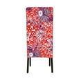 thumbnail image 3 of ZICANCN Red Floral Line Art Chair Protectors Seat Covers , Dining Chair Slipcovers for Dining Room Hotel Kitchen Plants, 3 of 8