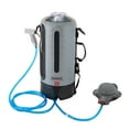 thumbnail image 5 of 12L 53°C/127.4℉‎ Waterproof Outdoor Hiking Portable Pressure Camping Shower with Air Pump 6.8*17inch, 5 of 14