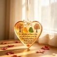 thumbnail image 3 of Heart-Shaped Sea Glass Friendship Ornaments - Fall Decor Acrylic Ornaments Best Friend Gifts Hanging Christmas Decorations, Best Friends Forever, 3 of 7