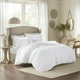 thumbnail image 2 of Pemberly Row Couette 2-en-1 Pleine/grande en Microfibre de Polyester en Blanc, 2 of 17