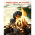 thumbnail image 5 of 1.5-2.5 Inch 25 Pcs Lava Rocks Fire Stones Reusable Fire Pit Stones Natural Decorative Fireproof Rocks for Fire Pits, Bowls & Outdoor Decor, 5 of 7