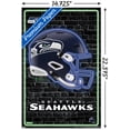thumbnail image 5 of NFL Seattle Seahawks - Neon Helmet 23 Wall Poster, 14.72" x 22.37", 5 of 5