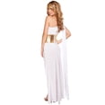 thumbnail image 2 of Gupgi Robe d'Halloween pour Femmes Goddess Reine Costume de Cosplay avec Bandeau, 2 of 4