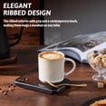 thumbnail image 2 of Vesteel Ceramic Coffee Mug Set of 6, 12 Ounce Porcelain Stoneware Mug with Handles, Catering Coffee Cups for Coffee, Tea, Hot Cocoa, Milk, Microwave and Dishwasher Safe, Cappuccino White, 2 of 9