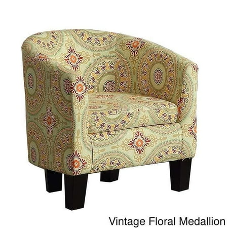 Furniture Groups ALTON FURNITURE GROUP Moser Bay Furniture Florinio Multicolor Fabric/Wood Barrel Club Chair ()
