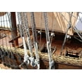 thumbnail image 5 of USS Constitution 56" XL With Display Case No Glass, 5 of 10