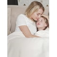thumbnail image 4 of Home Soft Things Milk Flannel Blanket - White - 90" x 90", 4 of 8