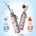 thumbnail image 2 of Modern 29oz Stainless Steel Insulated Thermos with Tea Filter, 360° Printed Travel Bottle, Leakproof BPA-Free Flask with Anti-Slip Base, 304 Inner & 201 Outer, Vacuum Cup, 2 of 6
