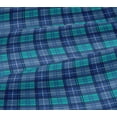 thumbnail image 5 of oneOone Viscose Jersey Fabric Madras Check Print Fabric BTY 60 Inch Wide, 5 of 5