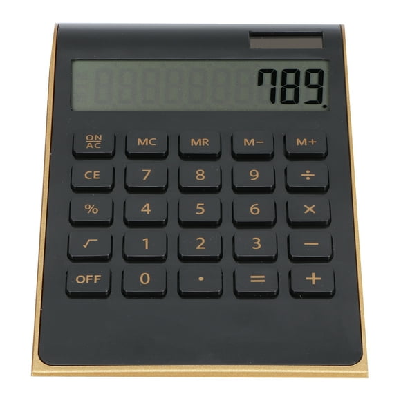 Calculadora financiera Jadeshay portátil 10 dígitos color negro