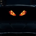 thumbnail image 2 of BYJKING Solar Devil LED Car Ornament, 6.02*1.89 IN Dynamic Dashboard Figure with Lighted Expression for Halloween Auto Decor and Gifts Red, 2 of 5