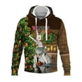 thumbnail image 1 of Innerwin Sweat à Capuche pour Hommes avec Cordon de Serrage, Manches Longues, Coupe Régulière, Style D TG, 1 of 2