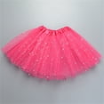 thumbnail image 2 of Akiihool Toddler Tutu Girls Layered Stars Sequins Tutu Skirt Princess Ballet Dance Dress(Hot Pink,30), 2 of 2