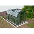 thumbnail image 5 of Palram - Canopia EcoGrow 6' x 10' Twin-Wall Walk-In Greenhouse - Green - with Roof Vent, 5 of 9