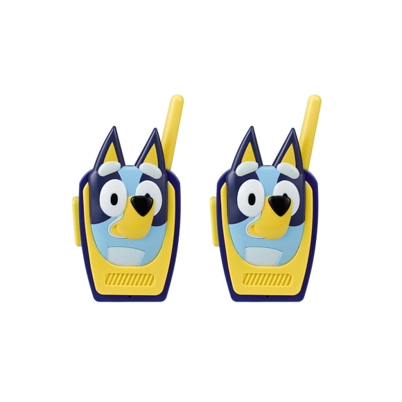 Walkie Talkies eKids Bluey Toy para niños para interiores y exteriores