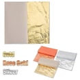 thumbnail image 5 of 300Pcs Imitation Gold Foil Sheets for Art, Gilding Crafting, Painting, Decoration (5.5 Inch X 5.5 Inch Gold, Silver), 5 of 5