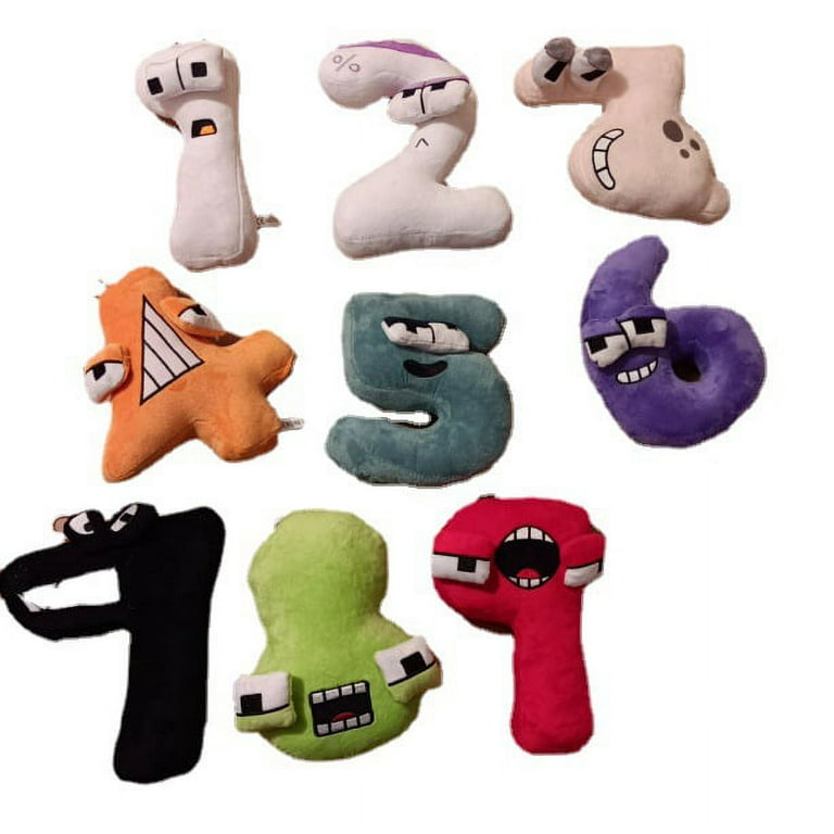 New Alphabet Lore Stuffed Toys Plush 0-9 Doll Toy Plush Gifts