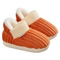 thumbnail image 4 of Girls Slippers Kids Home Cotton Comfy House Bedroom Home Winter Warm Indoor Shoes,Toddler Slippers(Size:5-5.5 Years), 4 of 5