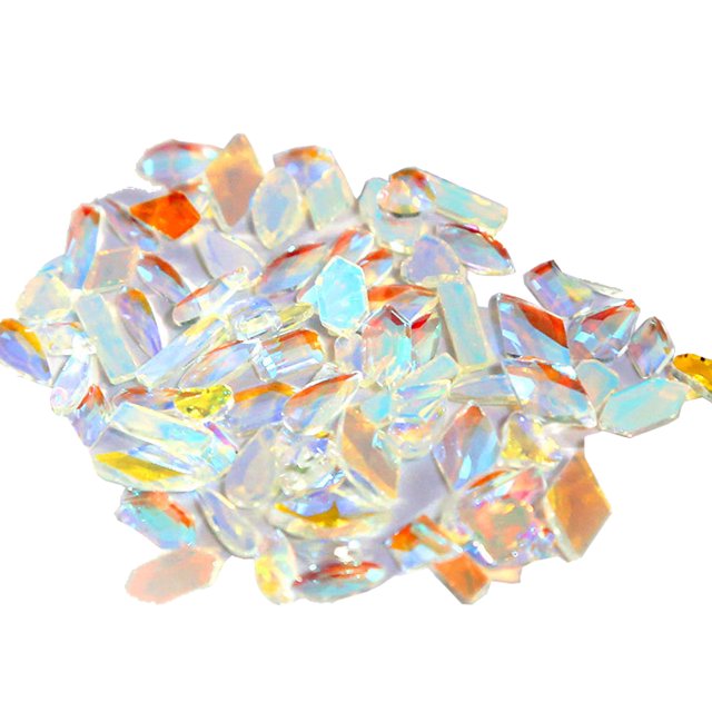Arte de uñas 3D Aurora Rhinestones Multi Forma Mezcla de cristales para uñas Artesanías Decoración de uñas brillantes Diseño de arte de uñas DIY Forma3