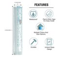 thumbnail image 3 of A&S Mezuzot Modern Shattered Glass Mezuzah CaseDesign Waterproof Home Blessing and Protection Cover (Ocean Blue, 6 Inches), 3 of 5
