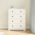 thumbnail image 6 of Nmkwnr 5 Drawers Dresser with Handle, Chest Of Drawer for Living Room, Bedroom, White, 6 of 6