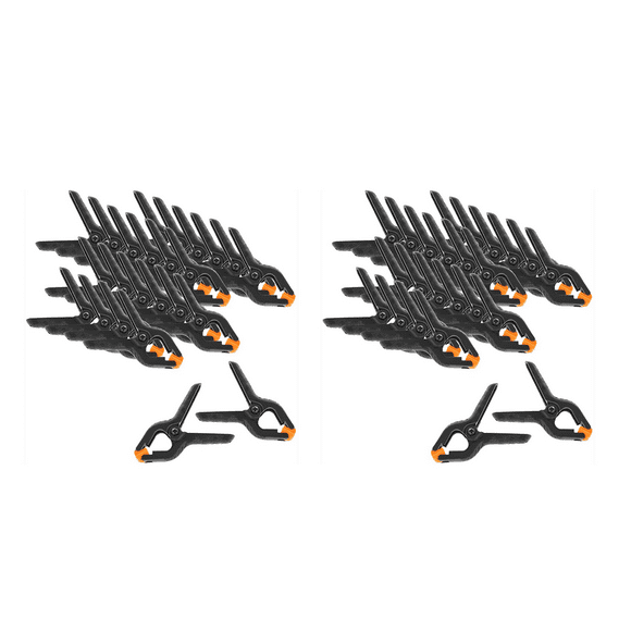 48X Clamps, Plastic Glue Clamps for Universal in the Home, Workshop, Photography or Making