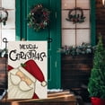 thumbnail image 3 of Merry Christmas Garden Flag, Double Sided Vertical Christmas Flags Small Mini Rustic Xmas Winter Farmhouse Lawn Yard Outside Outdoor Decorative Flag Decor DF004, 3 of 4