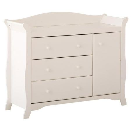 Stork Craft Aspen Combo Dresser Color White Walmart Com