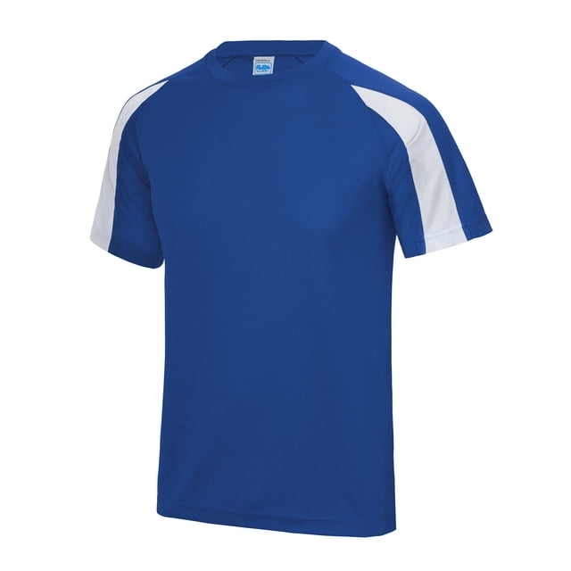 AWDis Juste Cool Enfants Contraste T-Shirt de Sport Plaine
