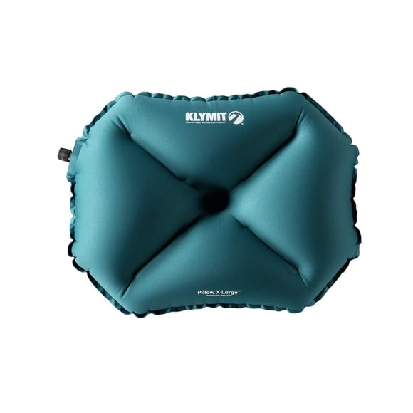 Almohada de Viaje Klymit Pillow X Inflable Teal Ligera