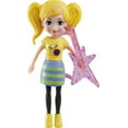 thumbnail image 5 of Polly Pocket 2 Dolls and 25 Accessories, Glow-in-the-Dark Pop Star Spotlight Fashion Pack, 5 of 5