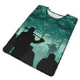 thumbnail image 4 of Men Women Walking Dead Shirts Short Sleeve Cosplay Adults Anime T-Shirts Crew Neck 3d Printed Tee Tops, 4 of 8