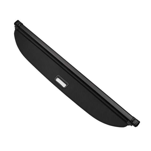 Cubierta de Carga Retráctil Unique Bargains para MERCEDES BENZ GLK350, Sombra de Seguridad para Equipaje Trasero en Fibra de Carbono Negra