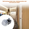 thumbnail image 5 of fashionhome Push Button Durable Door Lock Knob MP Point Thickness Cupboard Drawer Cabinet Locks Marine RV Van Accessories, 5 of 5