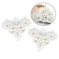 thumbnail image 4 of 2 piezas mujeres cristal decorativo zapatos Clips joyería encanto decoración El 12x9.8cm Zulema Parche de zapatos de bricolaje, 4 of 8