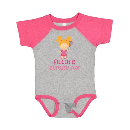 

Inktastic Future Lacrosse Star Girl Gift Baby Girl Bodysuit