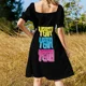 thumbnail image 5 of Vestido sin mangas Yeah Yeah Yeahs vestido fiesta noche Ropa de mujer Vestido, 5 of 7