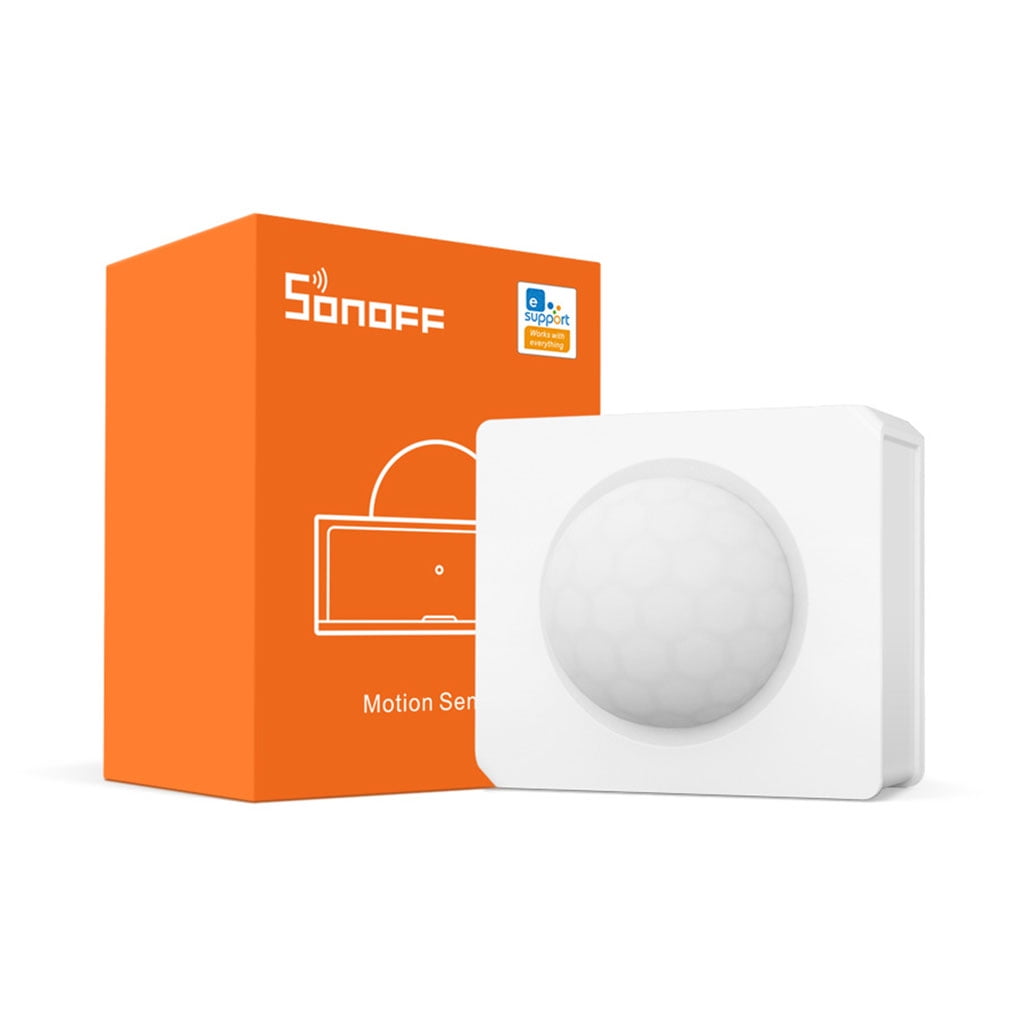 Sonoff Snzb 03 Wifi Motion Sensor Alarm Home Office Motion Trigger Wireless Alert Wide Angle Walmart Com Walmart Com