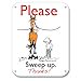 thumbnail image 3 of Fergus 3617-W110 Sweep Up Barn Sign, 3 of 3