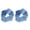Denim, variant on Rainbow Multi-Color Hair Tie Scrunchies - Set of 2 Denim