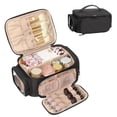 thumbnail image 1 of Bolsa de maquillaje OCHEAL, organizador de viaje para mujer, color negro, 1 of 9