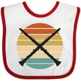 thumbnail image 3 of Inktastic Clarinet Music Retro Marching Band Boys or Girls Baby Bib, 3 of 4