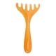 thumbnail image 1 of Ofertas Únicas 1 Pc Peine de Masaje para la Cabeza con Cuernos Portátil para el Hogar Naranja Amarillo de Resina, 1 of 5