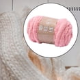 thumbnail image 6 of BLESIYA Chunky Yarn Jumbo Tubular Yarn Tube Giant Yarn Handcrocheted Bulky Yarn Arm Knitting Yarn for Throw Pillow Hats Scarf Pet Bed Light Pink, 6 of 8