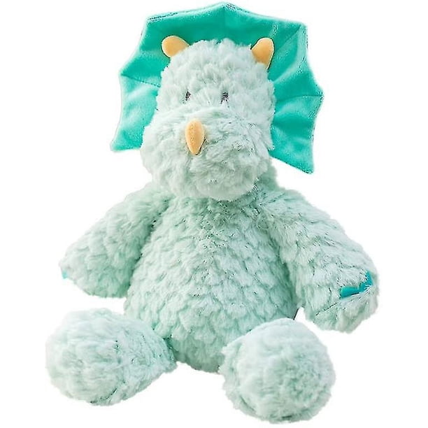 Peluche de dinosaurio Triceratops de peluche suave, lindo regalo de juguetes de peluche de dinosaurio, regalo perfecto para niños, bebés, niños pequeños Hy