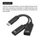 thumbnail image 4 of Adaptador USB C a OTG Unique Bargains 60W PD Rápida Carga Cable 2 en 1 Negro, 4 of 4