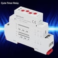 thumbnail image 4 of TOPINCN Cycle Timer Relay, GRT8-S1,GRT8-S1 Mini Asymmetric Cycle Timer ON/OFF Repeat Cycle Time Relay AC/DC12-240V, 4 of 8