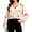 Beige, variant on Women's Bow Sweater Cardigan Button Down Knit Cropped Cardigan Cute Sweater with Bows Cropped V Neck Long Sleeve Lightweight for Women (Light Pink, XL)
