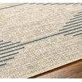 thumbnail image 5 of Hauteloom Hedva Living Room, Bedroom Patio Outdoor Area Rug - Gray, Black, Brown - 4'3" x 5'11", 5 of 5