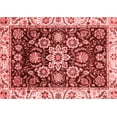 thumbnail image 1 of Ahgly Company Indoor Rectangle Abstract Red Modern Area Rugs, 7' x 10', 1 of 4